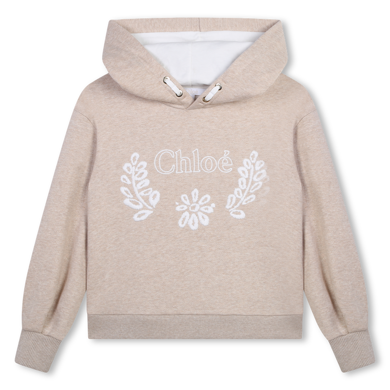 Sweatshirt de moletão bordada CHLOE 
                    GIRL