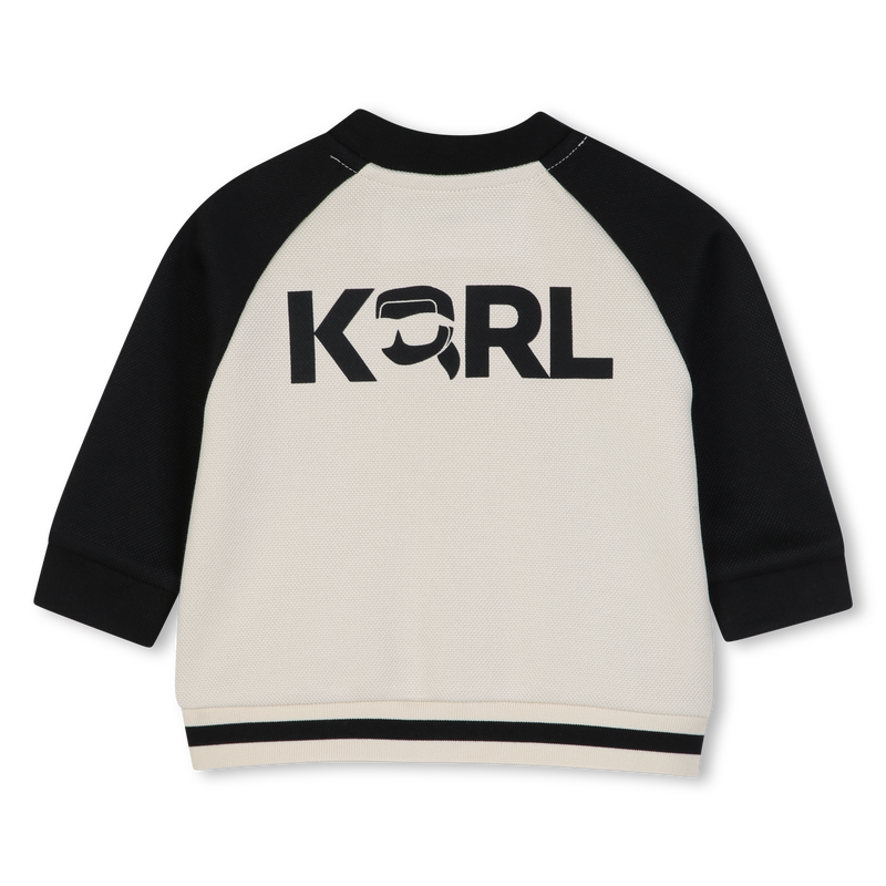 Conjunto de moletom KARL LAGERFELD KIDS 
                        MENINO