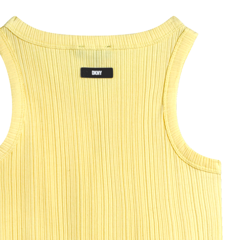 T-shirt de cavas em algodão DKNY 
                    GIRL