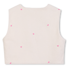 Casaco sem mangas estampado BILLIEBLUSH 
                    GIRL