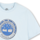 T-shirt larga com estampa TIMBERLAND 
                    MENINO