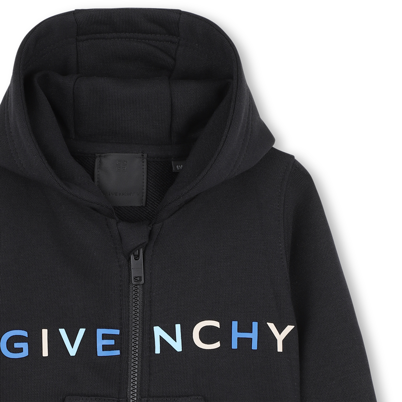 Cardigan com capuz GIVENCHY 
                    BOY