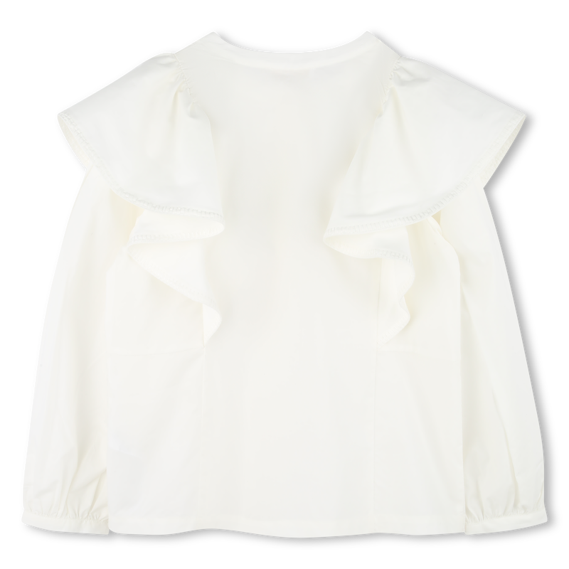 Blusa de cerimónia com folhos CHLOE 
                    GIRL