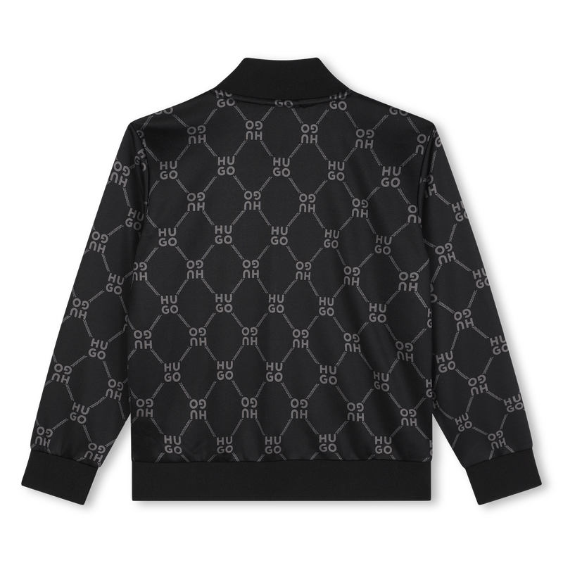 Casaco de jogging em molet&atilde;o HUGO 
                        BOY