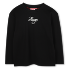 Camiseta de manga comprida HUGO 
                    GIRL