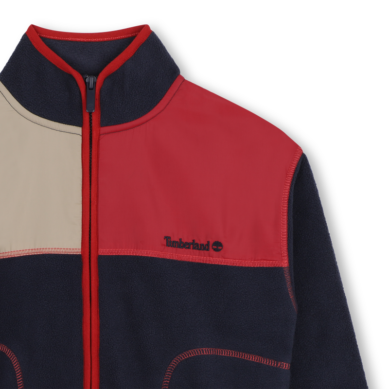 Cardigan em fleece TIMBERLAND 
                        BOY