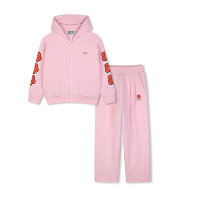 Conjunto de cardig&atilde; e cal&ccedil;as KENZO KIDS MENINA