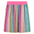Saia plissada com lantejoulas BILLIEBLUSH 
                    GIRL