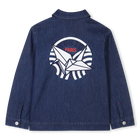 Casaco de ganga em algod&atilde;o KENZO KIDS 
                    UNISEX