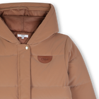 Casaco longo de penas CHLOE 
                    GIRL