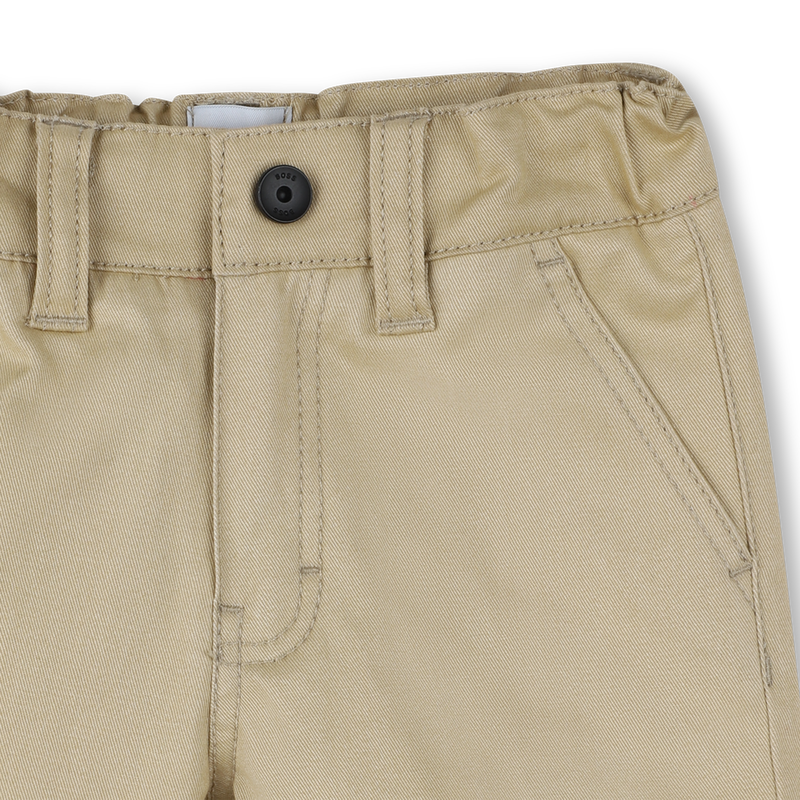 Cal&ccedil;&otilde;es de algod&atilde;o lisos BOSS 
                        BOY