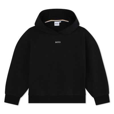 Sweatshirt molet&atilde;o com capuz BOSS GIRL