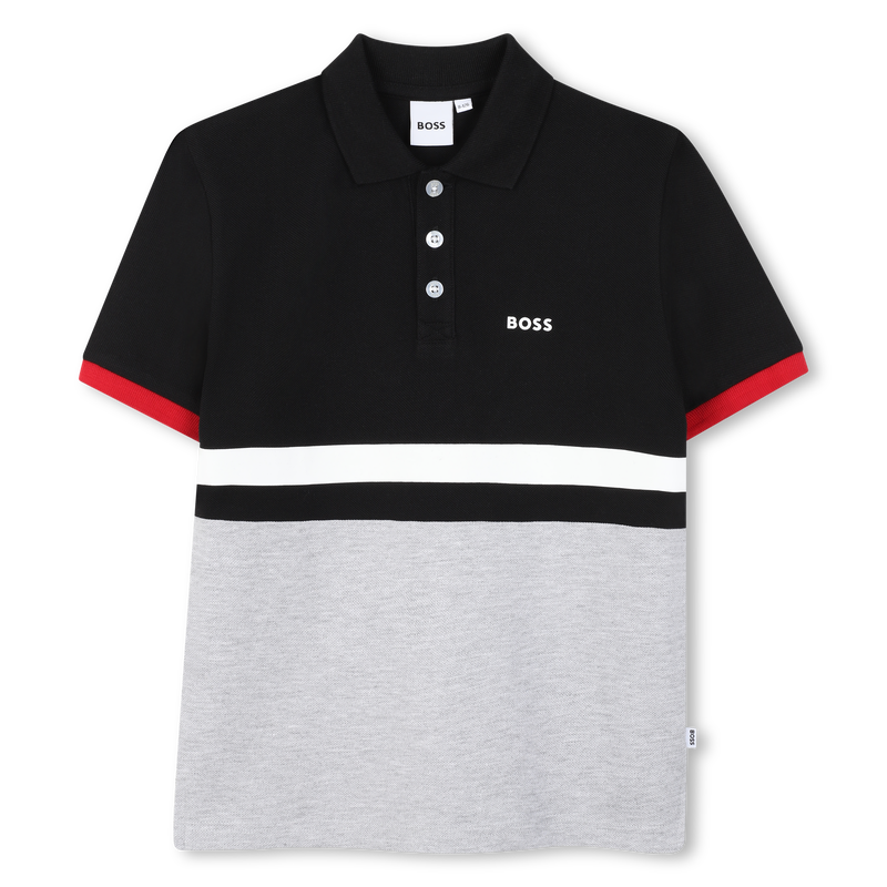 Camisa pólo de algodão BOSS 
                    BOY