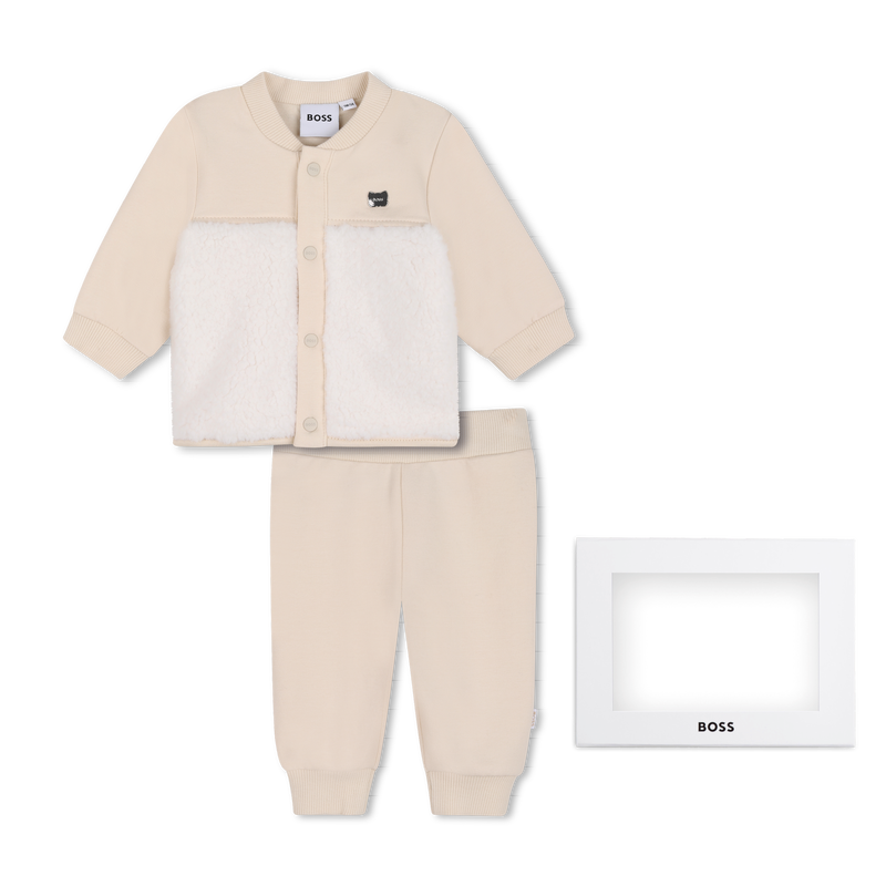 Conjunto de cardig&atilde; e cal&ccedil;as BOSS 
                        GIRL