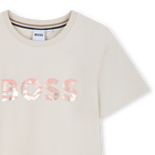 T-shirt de manga curta BOSS 
                    GIRL