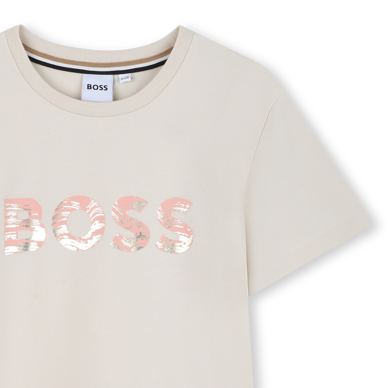 T-shirt de manga curta BOSS 
                        GIRL