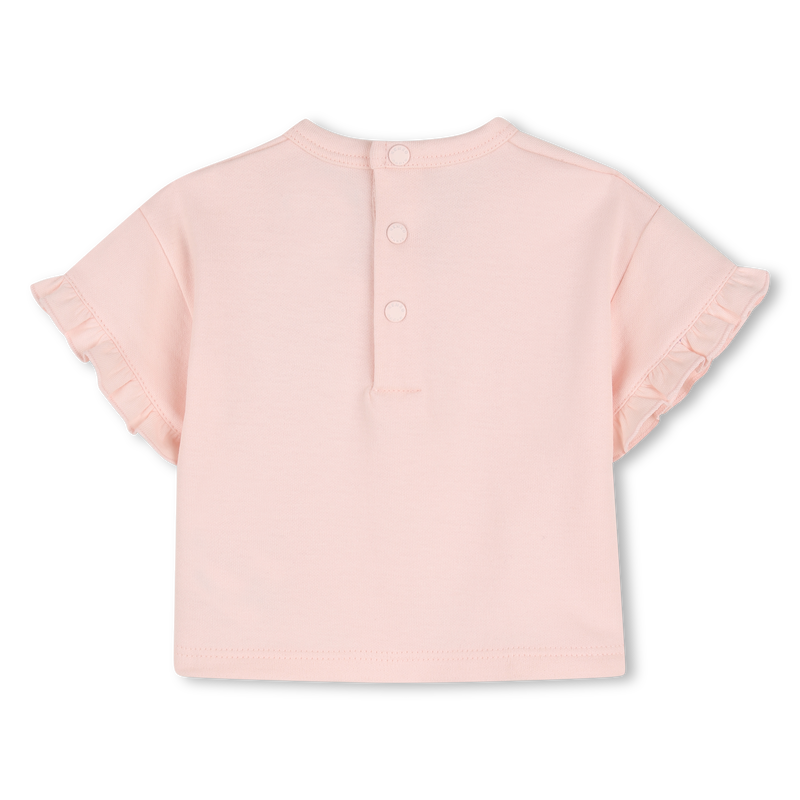 CONJUNTO DE T-SHIRT, PIJAMA E HEADBAND KENZO KIDS 
                        GIRL