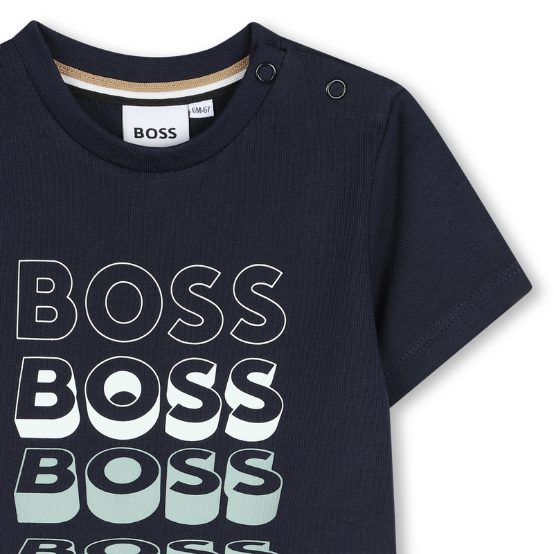 T-SHIRT DE MANGA CURTA BOSS 
                        BOY