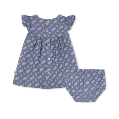 Vestido e cueca de algod&atilde;o BOSS GIRL