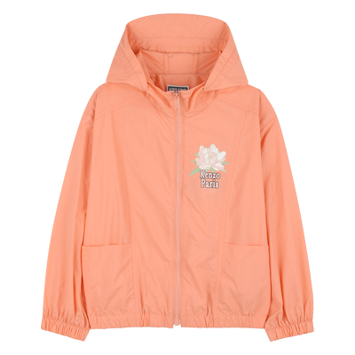 Corta-vento com capuz KENZO KIDS MENINA