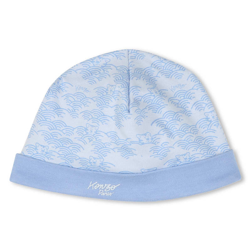 Pijama, babete e gorro algod&atilde;o KENZO KIDS 
                        BOY