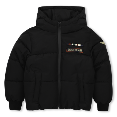 Casaco acolchoado com capuz ZADIG & VOLTAIRE BOY