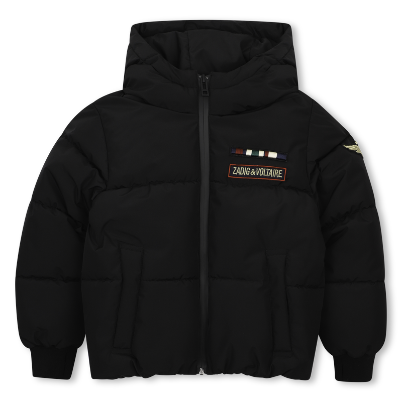 Casaco acolchoado com capuz ZADIG & VOLTAIRE 
                        BOY
