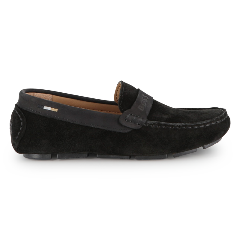 Mocassins de couro bovino BOSS 
                        BOY