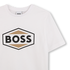 T-SHIRT MANGAS CURTAS BOSS 
                    MENINO