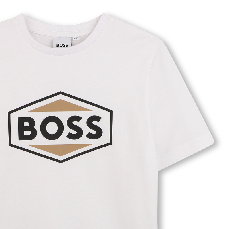 T-SHIRT MANGAS CURTAS BOSS 
                        MENINO