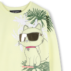 Maxi sweatshirt estampado KARL LAGERFELD KIDS 
                    GIRL