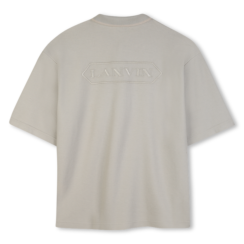 CAMISA POLO COM BORDADO LANVIN 
                        BOY