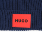 Gorro de malha de algod&atilde;o HUGO 
                    UNISEX