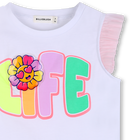T-shirt de manga curta BILLIEBLUSH 
                    MENINA