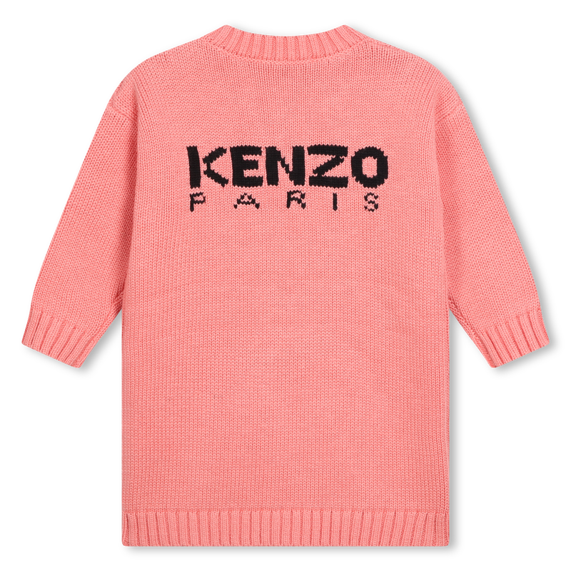 Vestido de malha KENZO KIDS 
                        GIRL