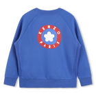 Sweatshirt molet&atilde;o estampada KENZO KIDS 
                    BOY