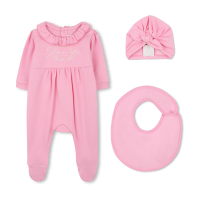 Conjunto de pijama, chapéu e babador GIVENCHY UNISEX