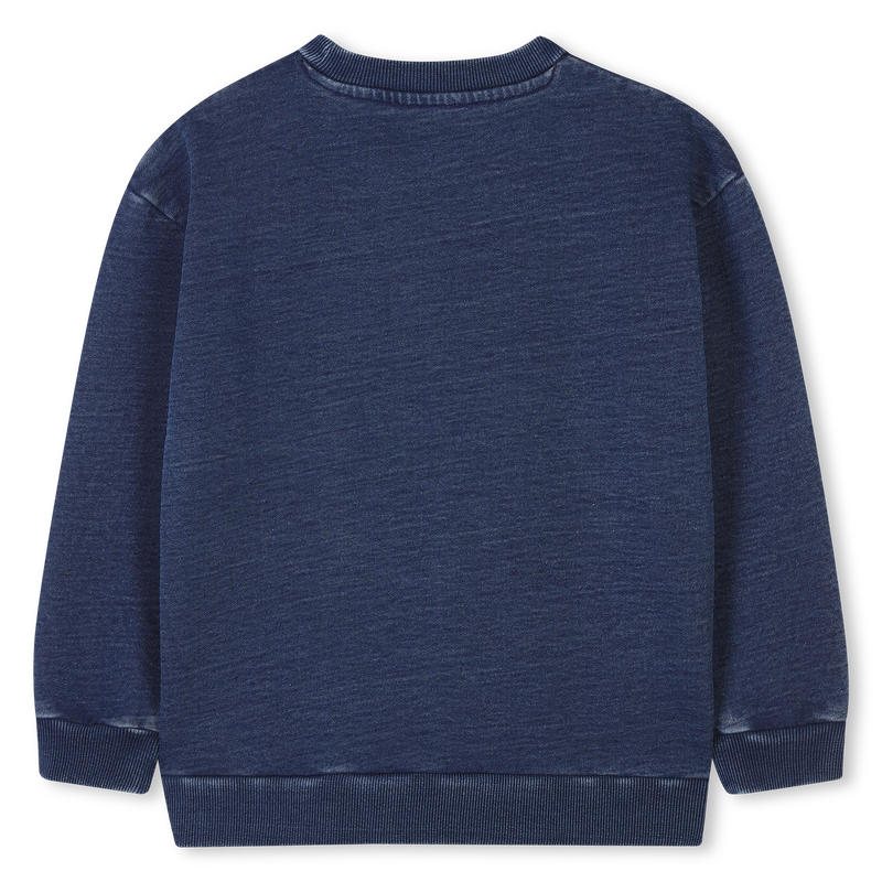 Sweatshirt molet&atilde;o estampada MARC JACOBS 
                        BOY
