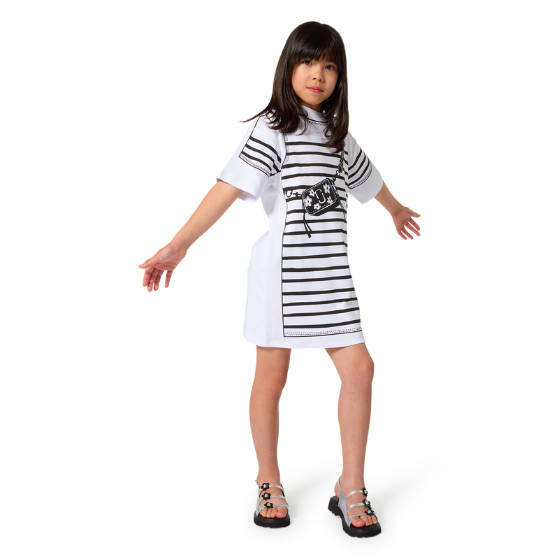 VESTIDO DE MANGA CURTA MARC JACOBS 
                        GIRL