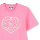 Vestido de mangas curtas KENZO KIDS 
                    MENINA