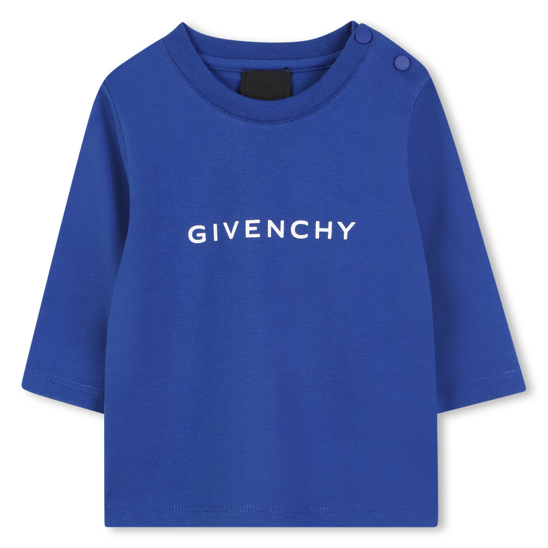 T-shirt com fecho de pressão GIVENCHY 
                    BOY