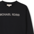 Sweatshirt em molet&atilde;o MICHAEL KORS 
                    GIRL