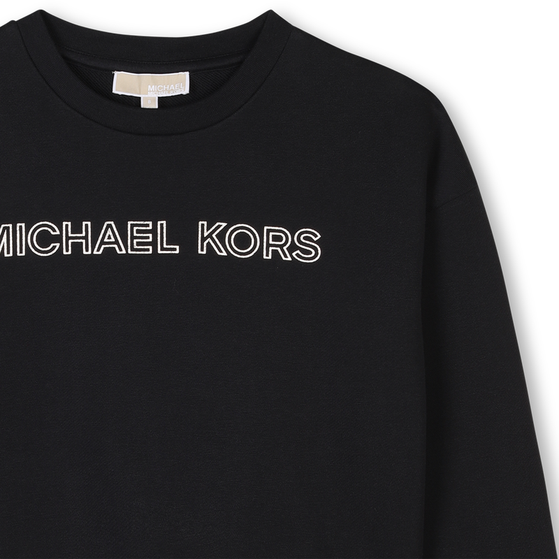 Sweatshirt em molet&atilde;o MICHAEL KORS 
                        GIRL