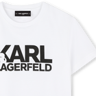 T-shirt de manga curta KARL LAGERFELD KIDS 
                    BOY