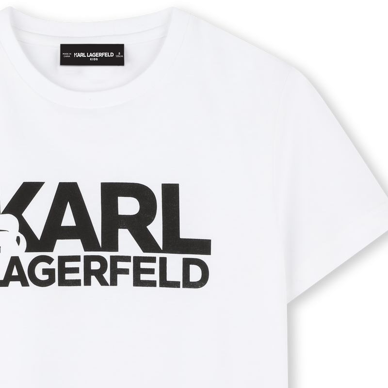 T-shirt de manga curta KARL LAGERFELD KIDS 
                        BOY