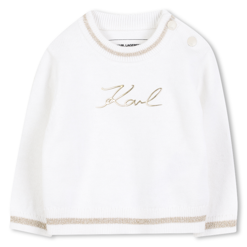 Conjunto de camisola e leggings KARL LAGERFELD KIDS 
                    GIRL