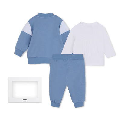Conjunto de cal&ccedil;a, cardig&atilde; e camiseta BOSS BOY