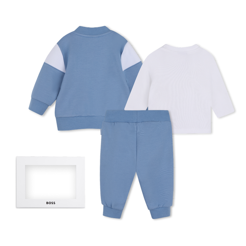 Conjunto de cal&ccedil;a, cardig&atilde; e camiseta BOSS 
                        BOY