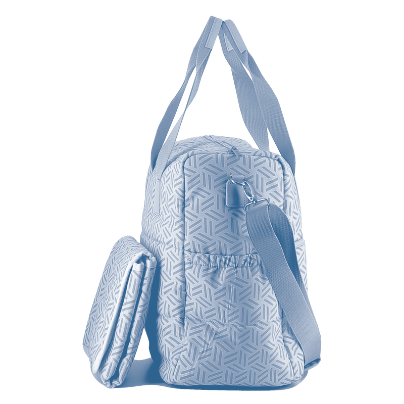 Saco de fraldas acolchoado em popelina estampada KENZO KIDS 
                        UNISEX