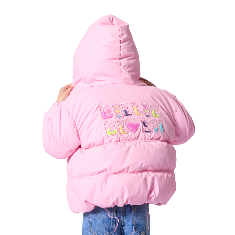 Casaco acolchoado com capuz BILLIEBLUSH 
                        MENINA
